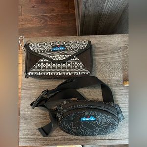 Kavu Fanny Pack and Wristlet Bundle